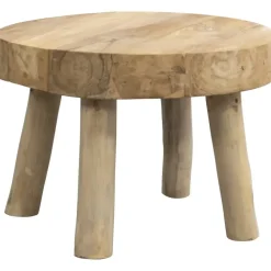 Leen Bakker Salontafel Tjeu - naturel - 43xØ60 cm