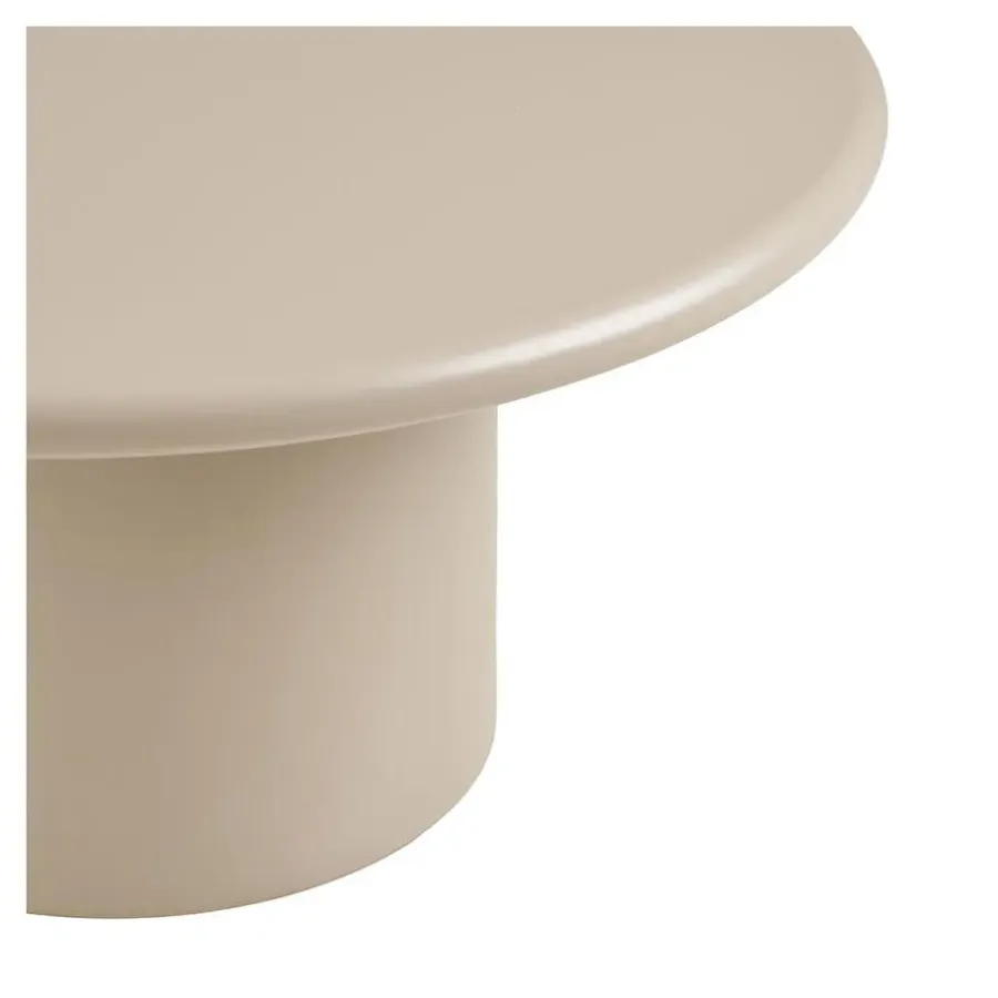 House Nordic Salontafel Zand - Rond - 80x80x40cm - Nagano