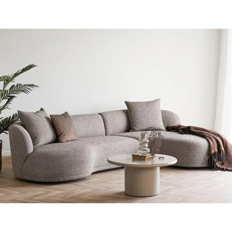House Nordic Salontafel Zand - Rond - 80x80x40cm - Nagano