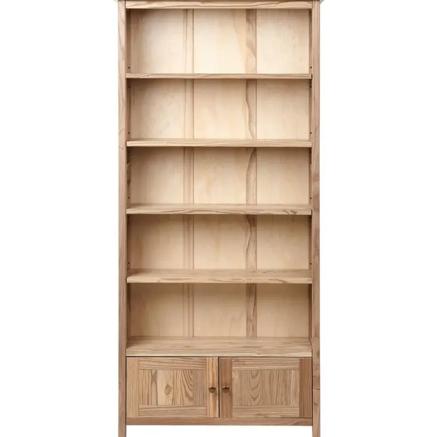 Leen Bakker SALTON - Boekenkast - Lichte houtkleur - Sassafras