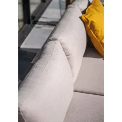 Garden Impressions Santos lounge-diningset - 5-dlg.-links -acaciahout met white wash-sand