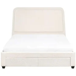 Leen Bakker SARDENT - Tweepersoonsbed - Off-white - 140 x 200 cm - Bouclé