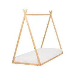 Beliani SAURAT - Kinderbed - Lichthout - 90 x 200 cm - Dennenhout