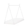 Beliani SAURAT - Kinderbed - Wit - 90 x 200 cm - Dennenhout
