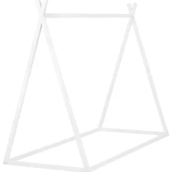 Beliani SAURAT - Kinderbed - Wit - 90 x 200 cm - Dennenhout