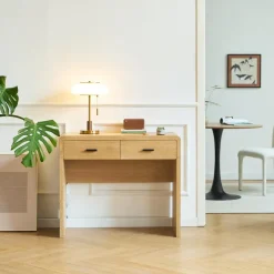 Nordlys Scandinavische Console Tafel van Hout met 2 Laden