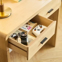 Nordlys Scandinavische Console Tafel van Hout met 2 Laden