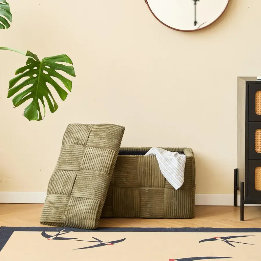 Nordlys Scandinavische Designbank met Opbergruimte