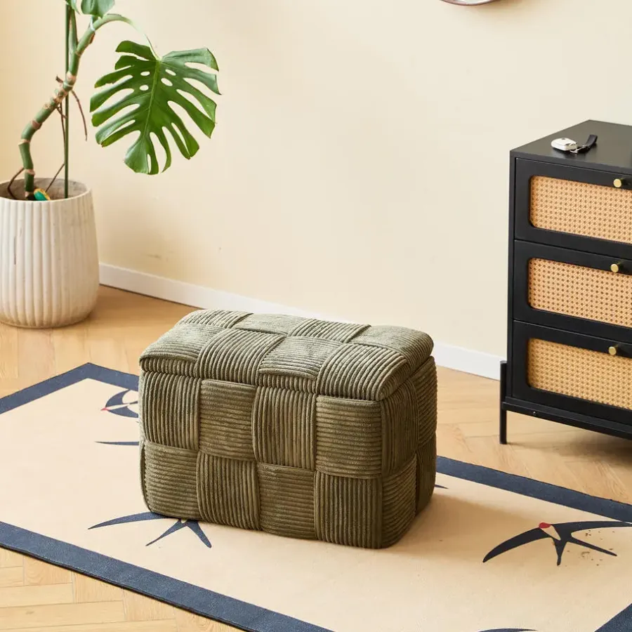 Nordlys Scandinavische Designbank met Opbergruimte