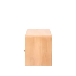 Nordlys Scandinavische TV-meubel van massief hout met 2 laden