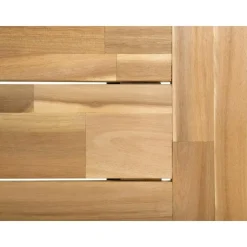 Beliani SCANIA - Tuintafel - Lichte houtkleur - 80 x 170 cm - Acaciahout