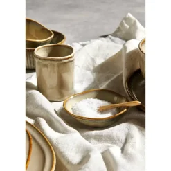 Kommen-Leen Bakker Schaaltje Anna - beige - stoneware - Ø10 cm