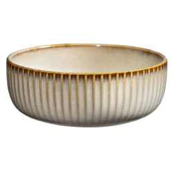 Leen Bakker Schaaltje Camille - beige - stoneware - Ø11,5 cm