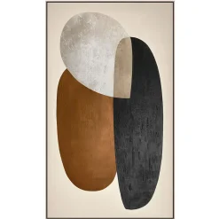 Schilderijen-Leen Bakker Schilderij Abstract warm - multikleur - 118x70 cm