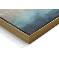 Schilderijen-Reinders Schilderij Abstracte kunst - 70 x 118cm - Blauw