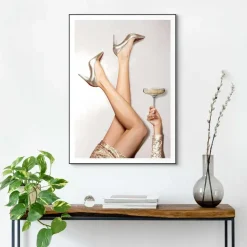 Reinders Schilderij Celebrate Good Times - 70 x 50cm - Goudkleurig