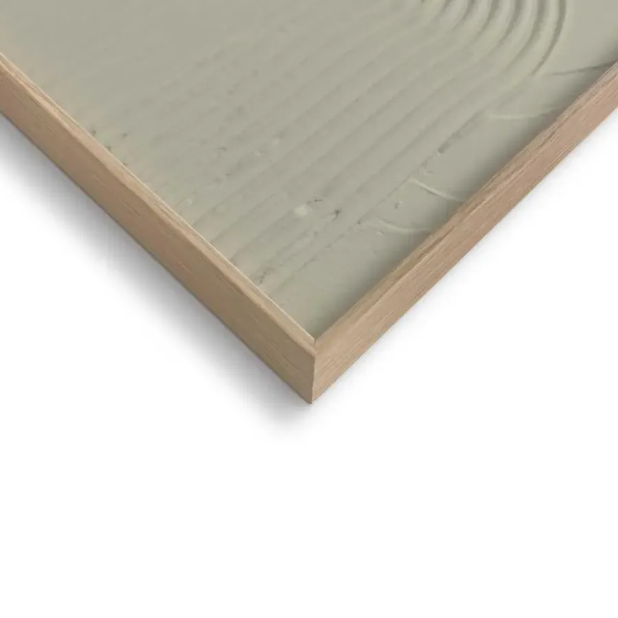 Reinders Schilderij 3D Art Knot - sage green - 70 x 50cm - Groen