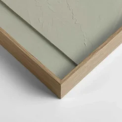 Schilderijen-Reinders Schilderij 3D Art Mars - sage green - 100 x 70cm - Groen