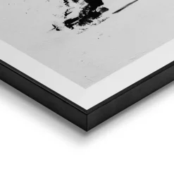 Reinders Schilderij Flower Thrower - 70 x 50cm - Zwart-Wit