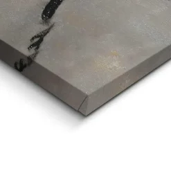 Reinders Schilderij Gezicht - 70 x 50cm - Goudkleurig
