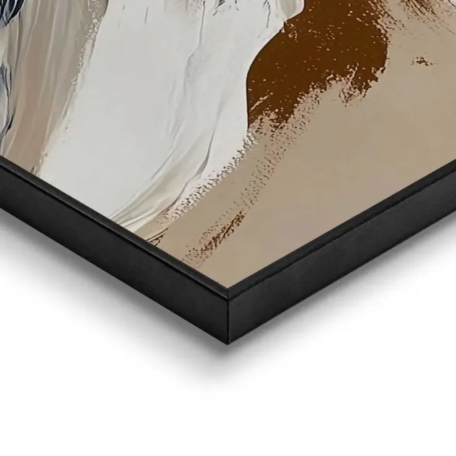Reinders Schilderij Glamour Flower - 70 x 50cm - Blauw