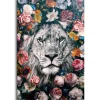 Reinders Schilderij Jungle leeuw - 90 x 60cm - Bont