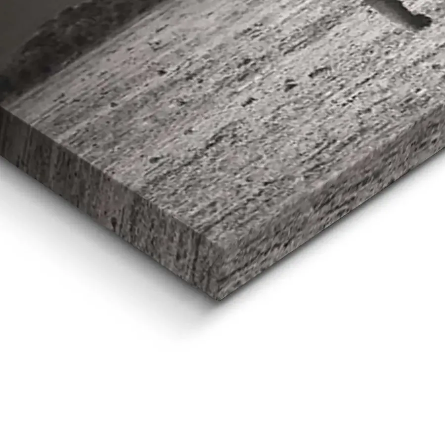 Reinders Schilderij Kudde Olifanten - 40 x 118cm - Zwart-Wit