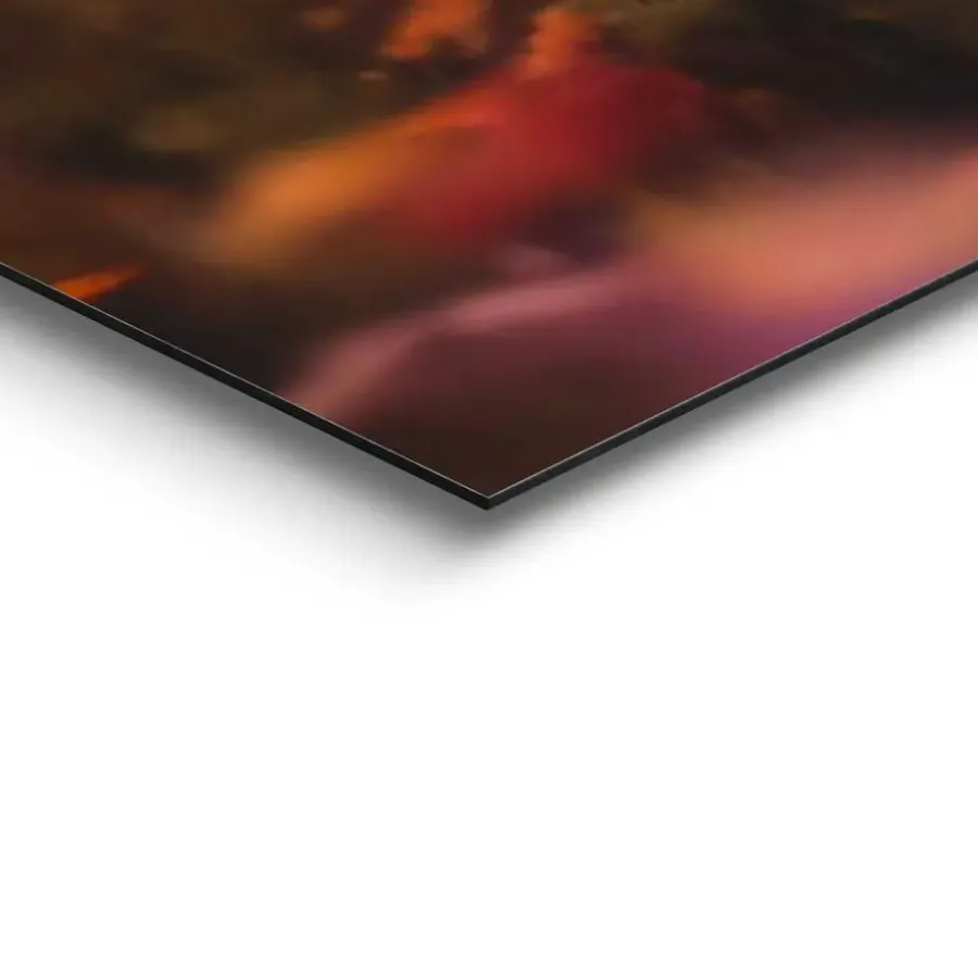 Reinders Schilderij Lente schotse hooglander - 52 x 156cm - Bruin
