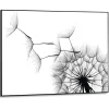 Reinders Schilderij Paardenbloem - 50 x 70cm - Zwart-Wit