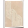 Reinders Schilderij Sandy Knot - 70 x 50cm - Beige