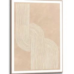 Reinders Schilderij Sandy Knot - 70 x 50cm - Beige