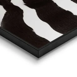 Posters-Reinders Schilderij Ssshhh! - 70 x 50cm - Zwart-Wit
