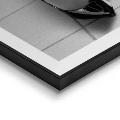 Reinders Schilderij Toilet Fashion - 70 x 50cm - Zwart-Wit