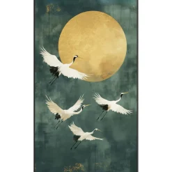 Leen Bakker Schilderij volle maan FCL - 118x70 cm