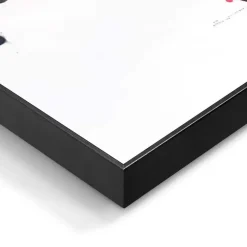 Schilderijen-Reinders Schilderij Wolk van vlinders - 52 x 156cm - Bont