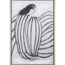 Schilderijen-Leen Bakker Schilderij Woman - multikleur - 60x40 cm