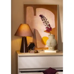 Schilderijen-Leen Bakker Schilderije Abstract Craft terra MDF - 80x60 cm