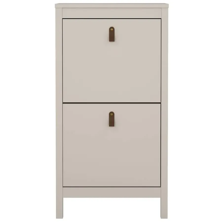 Leen Bakker Schoenenkast Madeira - greige - 102,9x53,8x24,6 cm