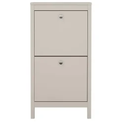 Leen Bakker Schoenenkast Madeira - greige - 102,9x53,8x24,6 cm