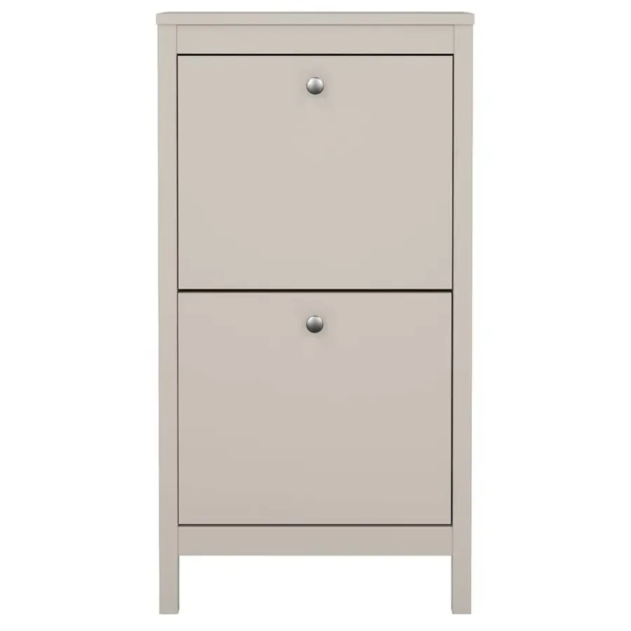 Leen Bakker Schoenenkast Madeira - greige - 102,9x53,8x24,6 cm