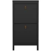 Schoenenkasten-Leen Bakker Schoenenkast Madeira - zwart - 102,9x53,8x24,6 cm