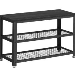 Merkloos Schoenenrek met Industriële Look - Rek voor Schoenen 73x30x45cm