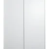 Leen Bakker Schuifdeurkast Bergamo - wit - 221x178,5x66,6 cm