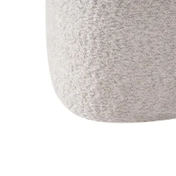 Leen Bakker SCOTIA - Poef - Beige - Chenille