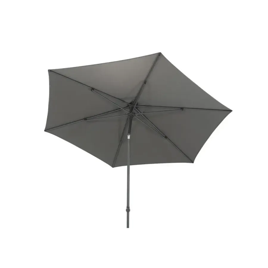 4-Seasons Outdoor 4-Seasons stokparasol Azzurro 300 cm - Charcoal