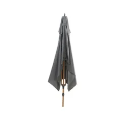 4-Seasons Outdoor 4-Seasons stokparasol Azzurro 300 cm - Woodlook/charcoal