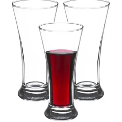 Secret de Gourmet drinkglazen - transparant glas - 6x - 180 ml