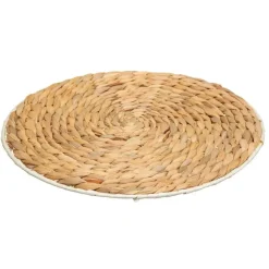 Placemats-Secret de Gourmet Placemat - zeegras naturel - rond - 35 cm