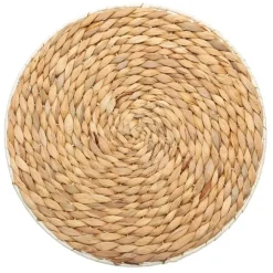 Placemats-Secret de Gourmet Placemat - zeegras naturel - rond - 35 cm