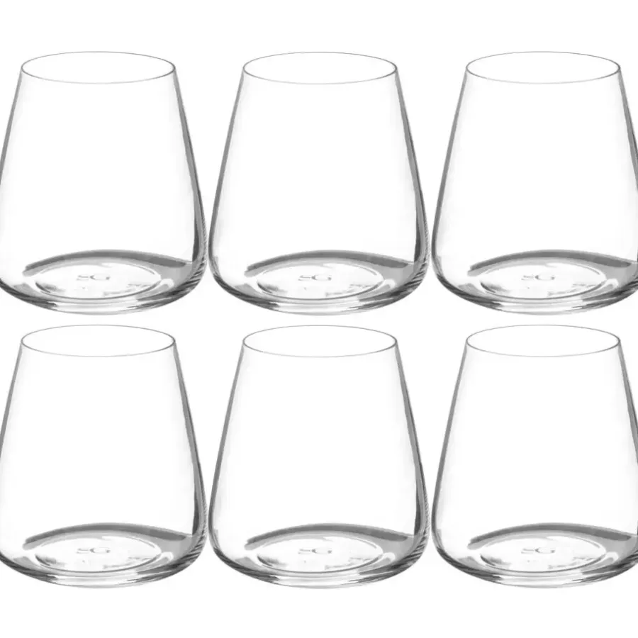 Secret de Gourmet Tumbler glazen - 6 st - 430 ml - Selenga